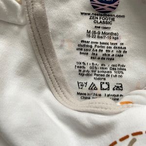 Nested Bean weighted footie pajamas